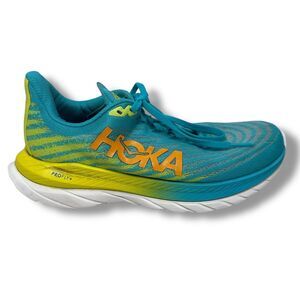 Hoka One One Mach 5 Running Shoes Womens 7 B Aqua Blue Sneakers 1127894-CEPR